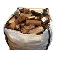 Sac en vrac de bûches de bouleau séchées au four – Bois de chauffe
