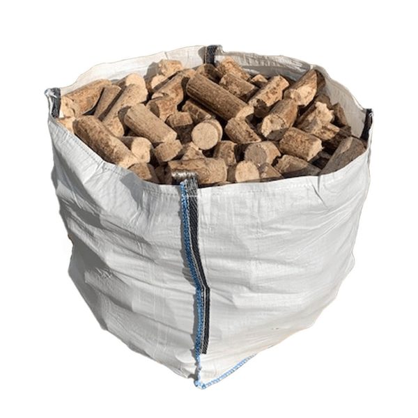 Sac en vrac de briquettes de bois – Bois de chauffe