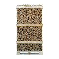 Bûches de bois de chauffage en chêne séché au four – caisse – Bois de chauffe