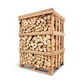 Palette bois de chauffage – 45 cm – Mélange de bois (2 m3 ) – Bois de chauffe