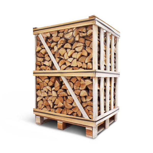 Grand casier à bouleau – Bois de chauffe