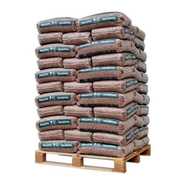 Pellet Valboval – Palette de 65 sacs de 15 kg – Bois de chauffe