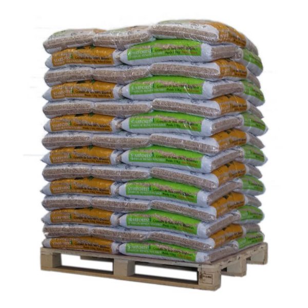 Pellet Starforest – Palette de 70 sacs de 15 kg – Bois de chauffe