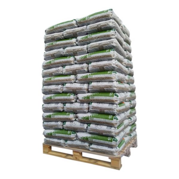 Pellet Green Forest – Palette de 70 sacs de 15 kg – Bois de chauffe