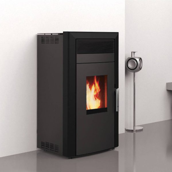 Pack Poêle à granulés Hydro Baracuda Commo + tuyaux d’évacuation Poujoulat 15kW – Bois de chauffe