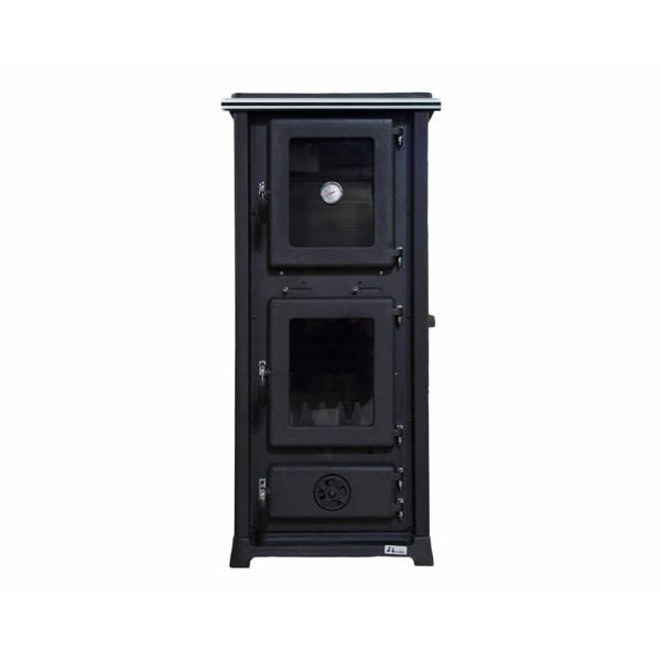 Poêle à Bois/charbon Olympia Plus 18kW – Bois de chauffe