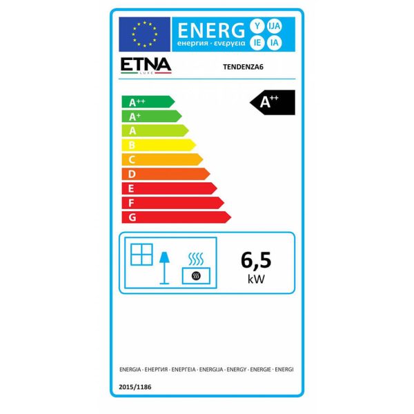 Poêle à granulés silencieux étanche Tendenza 6kW – Bois de chauffe