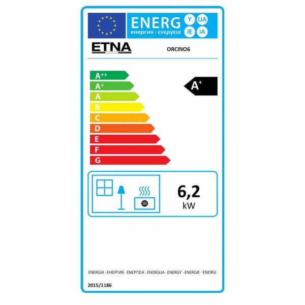 Poêle à granulés Orcino 7kW – Bois de chauffe