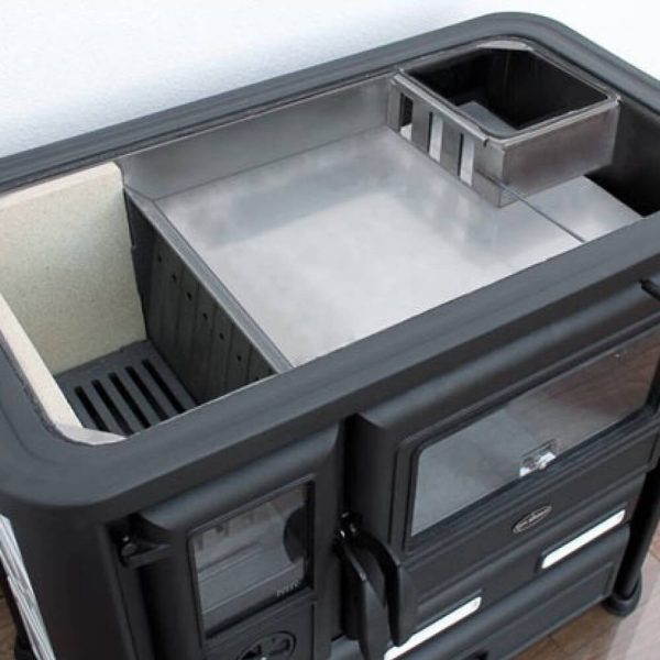 Cuisinière à Bois Asciaju 9kW – Bois de chauffe