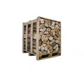 Palette de 1st de bois de 33 cm de chauffage (Mélange Hêtre, Chêne) sec séchoirs – prêt à l’emploi – Bois de chauffe